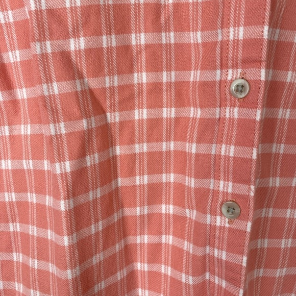 Goodthreads Pink Plaid Flannel Shirt size XXL - Picture 3 of 8